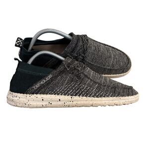 Hey Dude Men's Wally Halo Jet shoes size 8